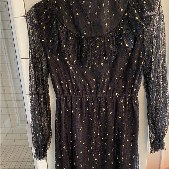 Stand out peasant dress with lace overlay maxi - Picture 9 of 9